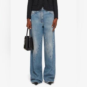 Givenchy Front Twist Jeans
